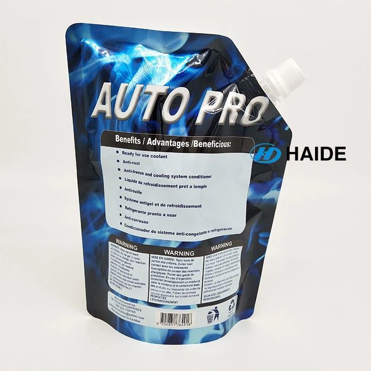 Aluminum Foil Spout Pouch For 1 Litre Liquid