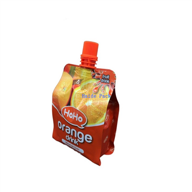 Spout Pouch For Beverage And Juice