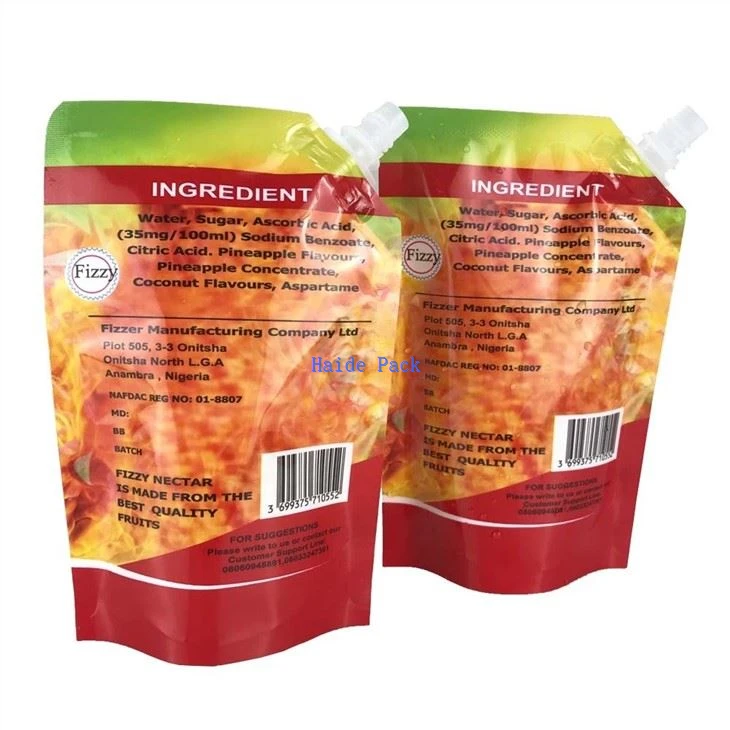 Stand Up Corner Spouted Pouch