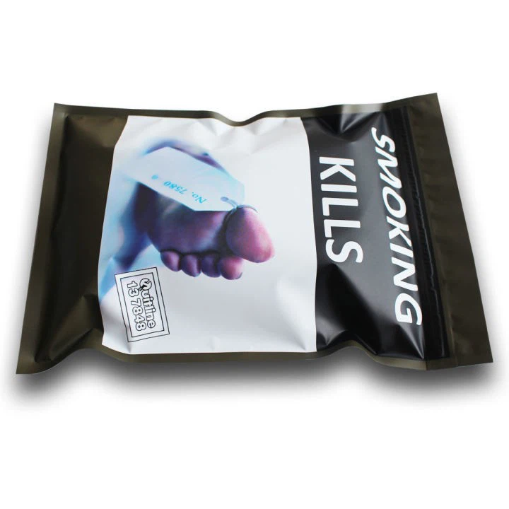 Gravure Printing Resealable Tobacco Packaging Bags